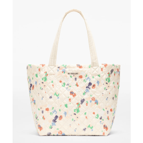 MZ Wallace Eden Floral Sequin Medium Metro Tote Bag Deluxe - Luxury Tote Handbags | MZ Wallace