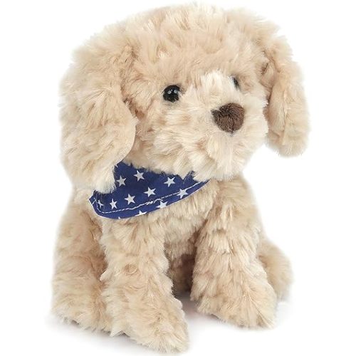 MON AMI Goldendoodle Puppy 7.5-Inch Stuffed Dog for Boys & Girls | Soft Cuddly Plush Puppy Toy | Playtime Companion | Nursery Décor | Gift for All Ages