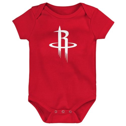 Newborn Houston Rockets Outerstuff Red Primary Logo Bodysuit