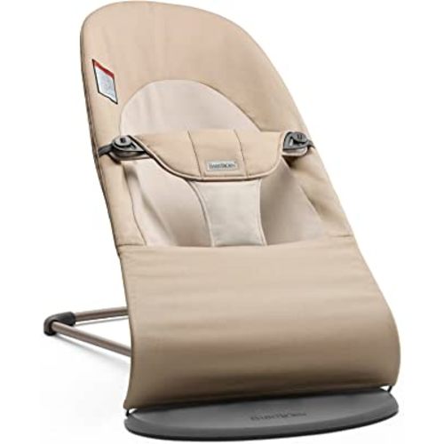 BabyBjörn Bouncer Balance Soft, Cotton, Khaki/Beige