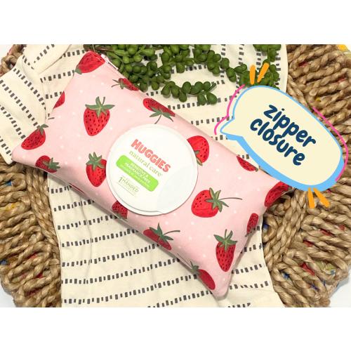 Strawberry Baby Wipes Case- Wipe Cover