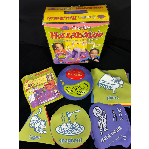 Cranium HULLABALOO Game of Tunes Twists Topsy-Turvy Fun Complete In box 2003