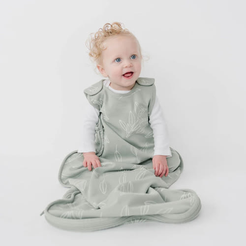 4 Season® Ultimate Baby Sleep Bag, Merino Wool & Organic Cotton, Sage
