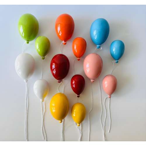 Creative Ceramic Balloon Wall Hanging