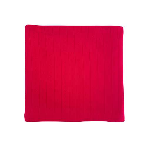 Red / Organic Pointelle Swaddle