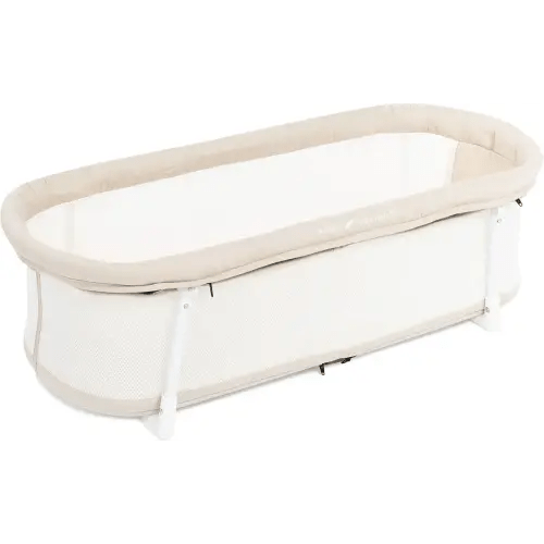 Baby Delight Snuggle Nest Bassinet, Portable Baby Bed, for Infants 0 – 5 Months, Organic Oat