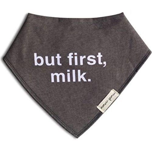 Denver James Bandana Feeding Drool Baby Bib I Soft Organic Cotton I Fleece Back