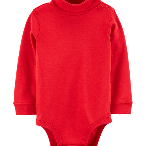 Red Baby Turtleneck Bodysuit | Carter’s Oshkosh Canada