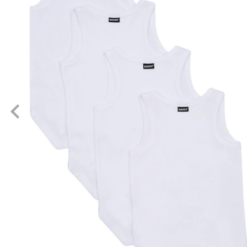 Bonds Everyday Singletsuit 4 Pack | Baby Baby Bodysuit | BWCMA