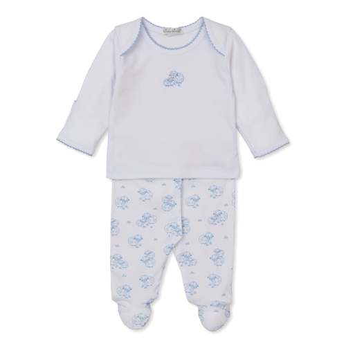 Sweet Sheep Blue Footed Pant Set