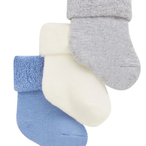 Bonds Baby Newbies Wondersock 3 Pack | Baby Socks | RXJG3N