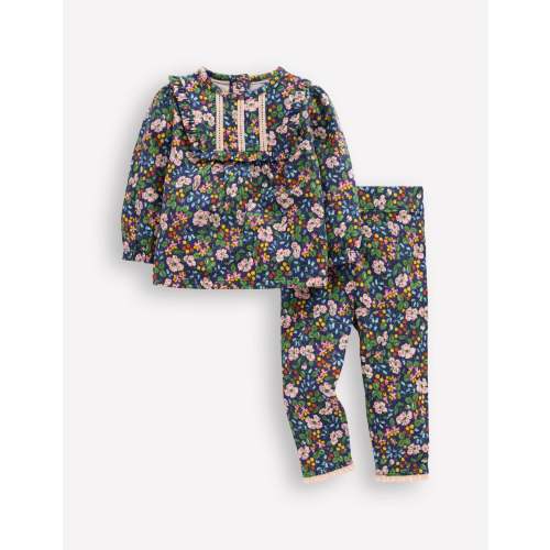 Jersey Co-ord Set-Twilight Berry Floral
