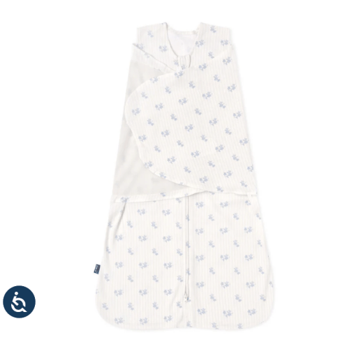 Vintage Floral Cotton Swaddle | HALO