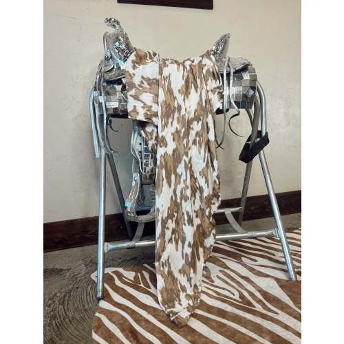 The Yellowstone Cowhide Swaddle