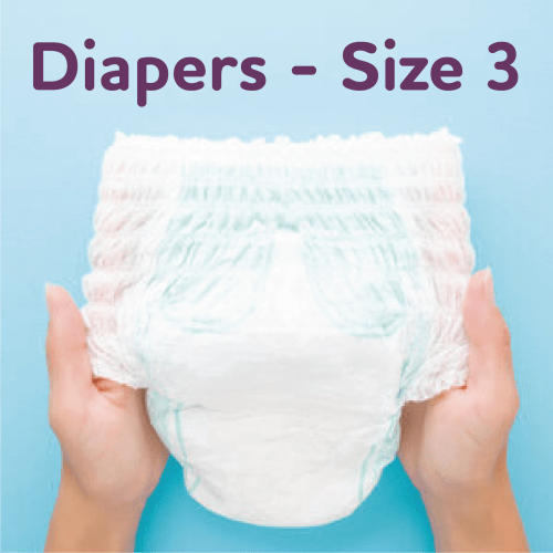 Diapers - Size 3