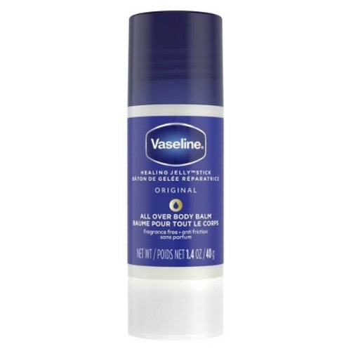 Vaseline All-Over Body Balm Stick Unscented - 1.4oz: Smoothing, For Combination, Sensitive, Dry Skin, Tube Format