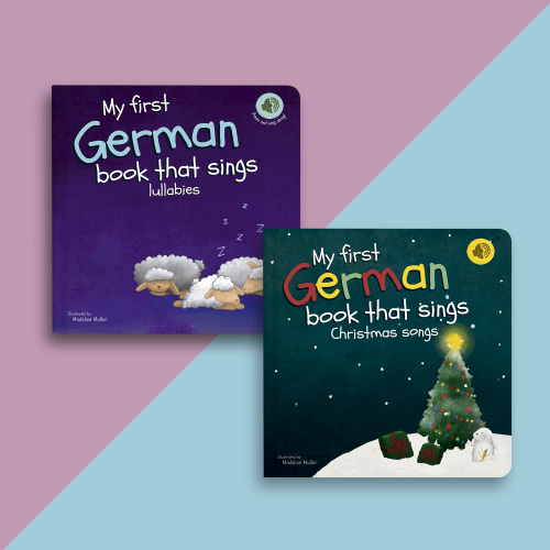 Set of 2 German Books that Sing