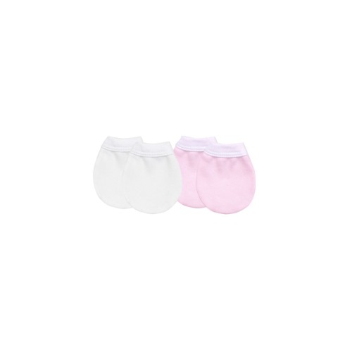 Kushies Jersey No Scratch Mittens Pack