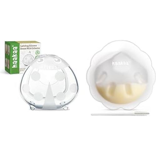 Haakaa Breast & Petal Milk Collector Combo