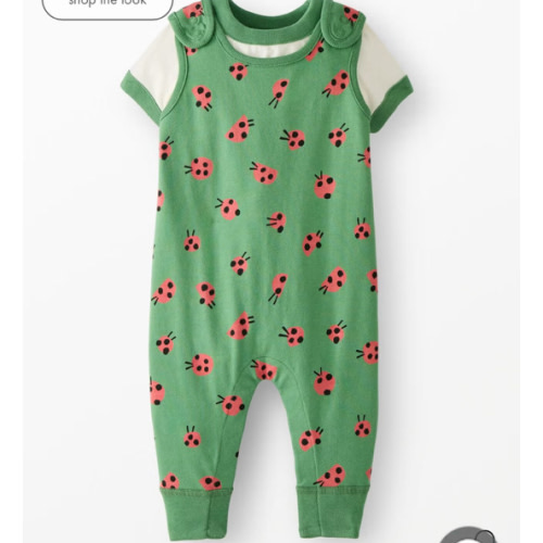 Baby T-Shirt & Overalls Set