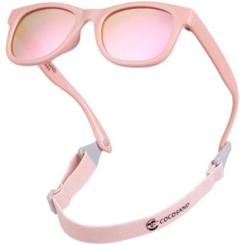 Flexible Polarized Baby Sunglasses with Strap