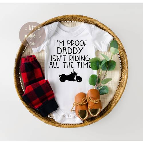 Motorcycle Pregnancy Announcement Funny Baby Announcement for Dad Gift for Dad to Be Motorcycle Baby Gift Baby Shower Gift Motorcycle Daddy