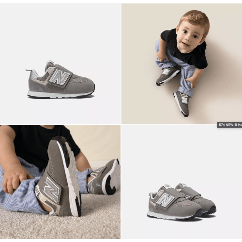 574 NEW-B Hook & Loop - New Balance