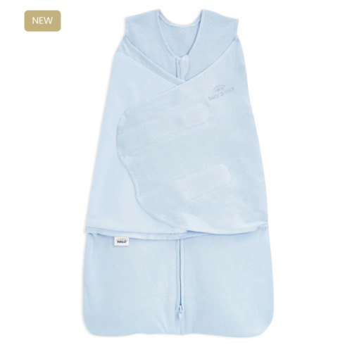 Chambray Organic Cotton Swaddle | HALO