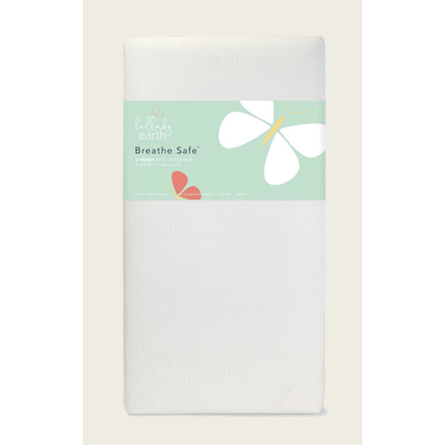 Lullaby Earth Breathe Safe Full Crib Mattress with Washable Cover