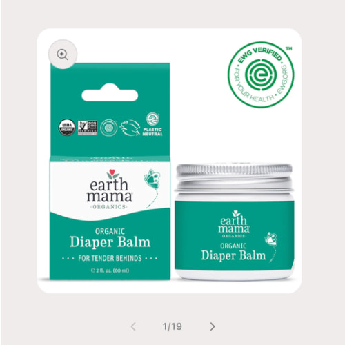 Organic Diaper Balm | Earth Mama