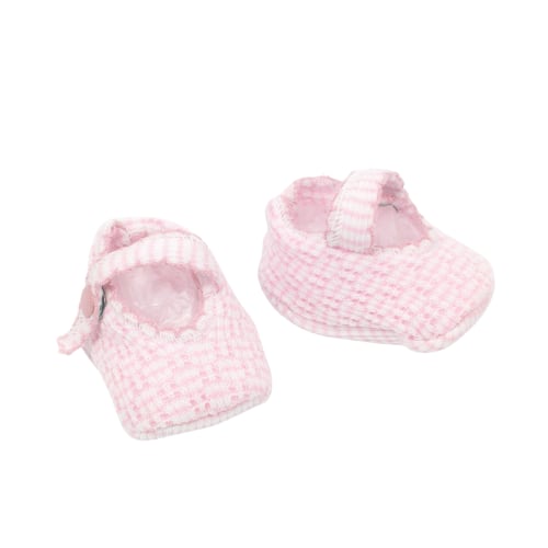 Paty Knit Solid Color Crib Shoes