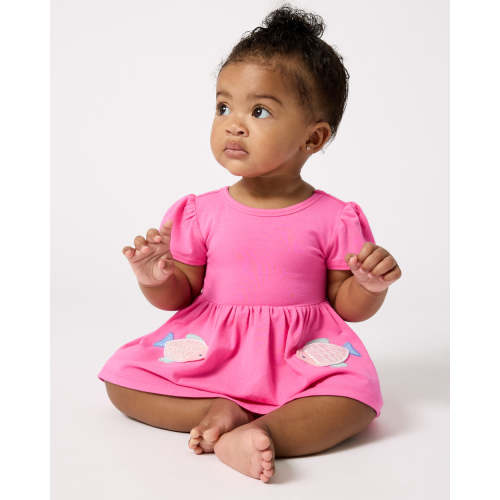 Sparkling Scales Empire Tunic Top with Bloomer