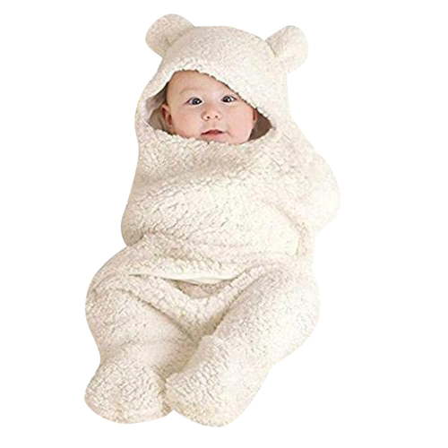 Kids Clothing Clearance Newborn Baby Cute Receiving White Sleeping Blanket Boy Girl Wrap Swaddle