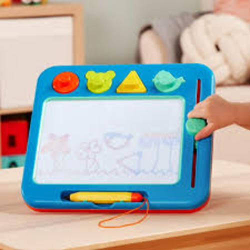 Battat Easy-Doodle Magnetic Drawing Plastic Board with Color ...
