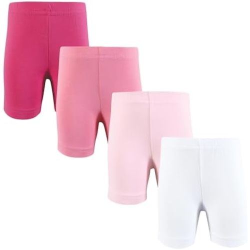 Hudson Baby Unisex Baby Shorts Bottoms 4-Pack