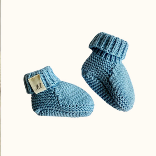 Classic Booties - Powder Blue