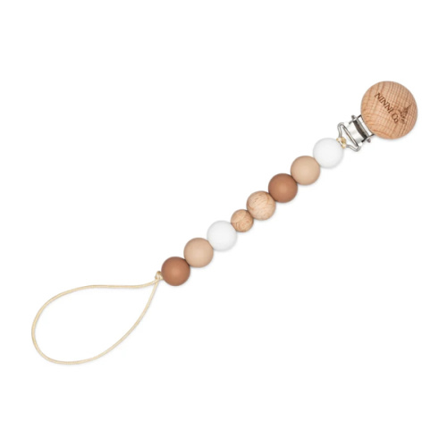 Ninni Co. Hazelnut Pacifier Clip