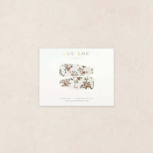 Scallop Snap Pack - Tan Floral