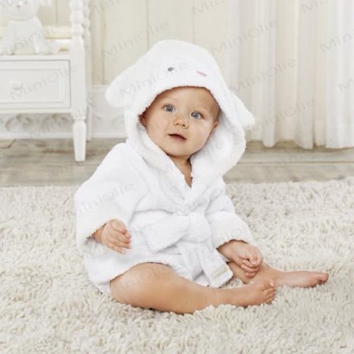 Baby Animal Bathrobe Hooded Towels