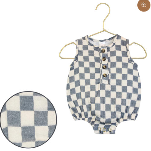 Cloud Muslin™ Bubble Romper - Miles