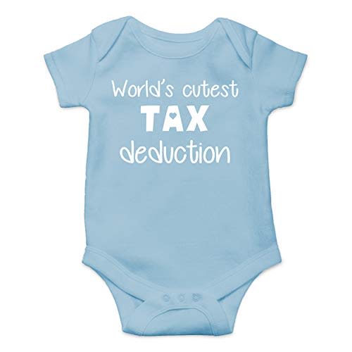 World's Cutest Tax Deduction - Funny Baby Essentials Bodysuit - Baby Girl Clothes Boy Outfits