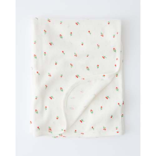 Pointelle Swaddle Blanket | Dainty Ditsy - Storq by Kindred Bravely