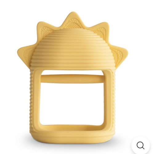 No-Drop Sun Teether by Mushie & Co – Pacifier Kids Boutique