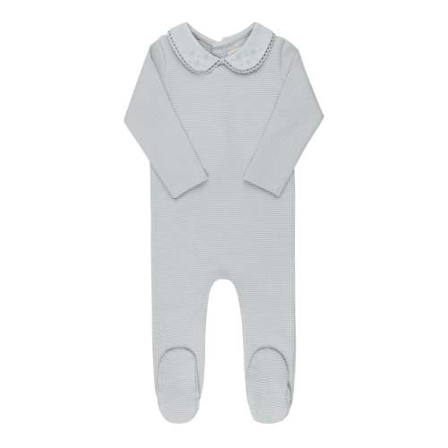 Embroidered Collar Collection - Footie