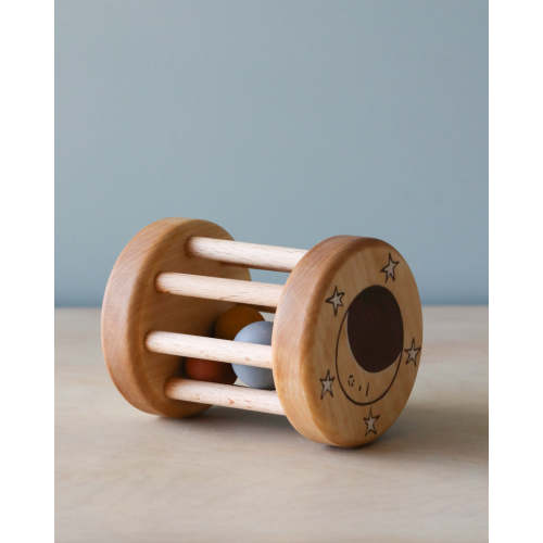 Handmade Wooden Rattle