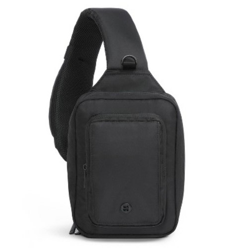 Huggies Signature Sling Solid Shoulder Diaper Bag - Black