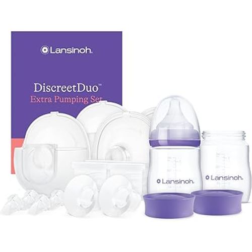 Lansinoh DiscreetDuo Extra Pumping Set