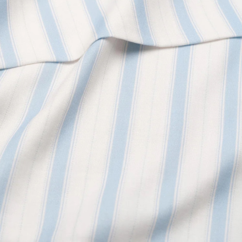 Seaside Stripes Swaddle - Blue | Gooselings