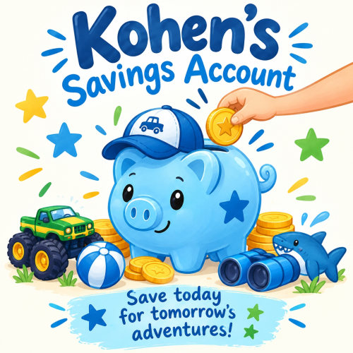 Kohen's Savings Account Contribution