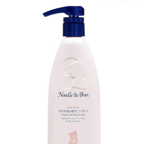 Noodle & Boo Newborn 2-in-1 Baby Shampoo and Body Wash, Tear-Free, Hypoallergenic, Baby Bath Essentials, Moisturizing, pH-Balanced, Vitamin-Enriched, Pediatrician-Tested